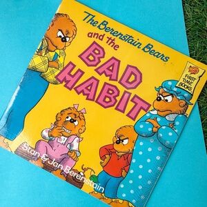 3/$15 Berenstain Bears The Bad Habit, 1986 Children's Book